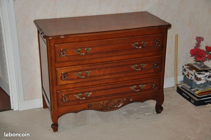 Commode bois massif Merisier (image 3)