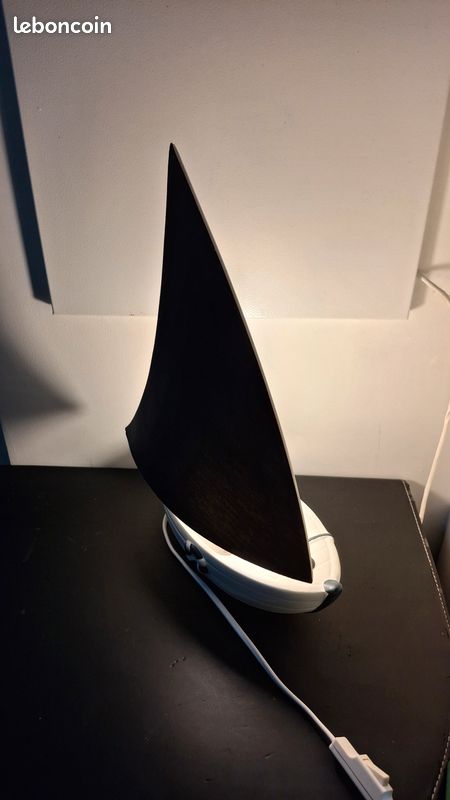Lampe voilier en céramique (image 2)