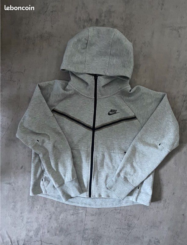 Veste Nike Tech Gris Taille S Femme Vêtements
