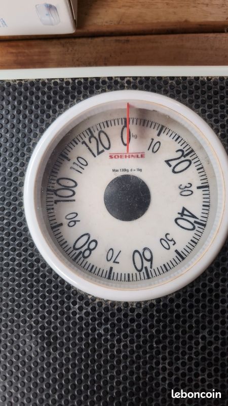 Pèse-personne Mécanique - SOEHNLE - Blanc - 10 120 kg