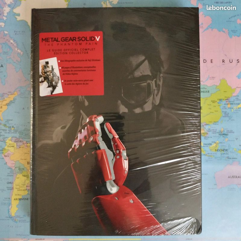 Metal Gear Solid 5 - The Phantom Pain (Edition Collector SteelCase) + Guide Officiel Piggyback - Jeux vidéo