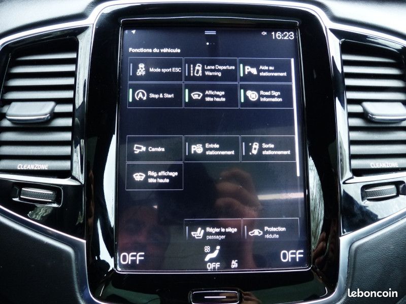 Volvo XC90 D5 AWD 225CH R-DESIGN GEARTRONIC 7 PLACES (image 26)