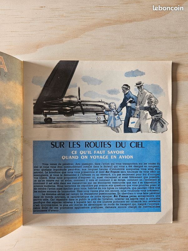 MENU AIR FRANCE. Série : CHANSONS  La Guerre en ... Vol PARIS - NEW YORK EUR 6,50 - FR