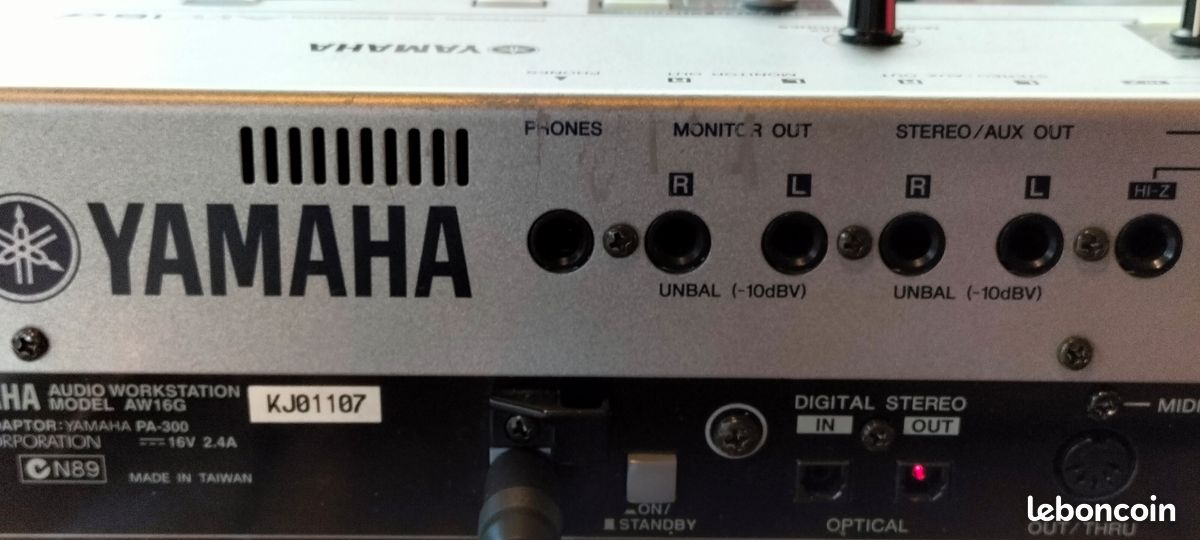 Professional audio workstation Yamaha AW16G (image 5)