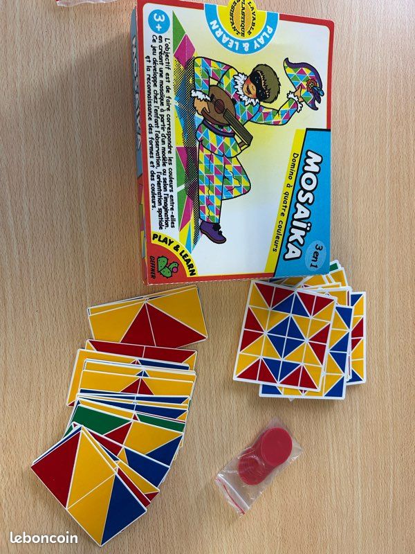 Jeu 3 en 1 Mosaika Domino (image 2)