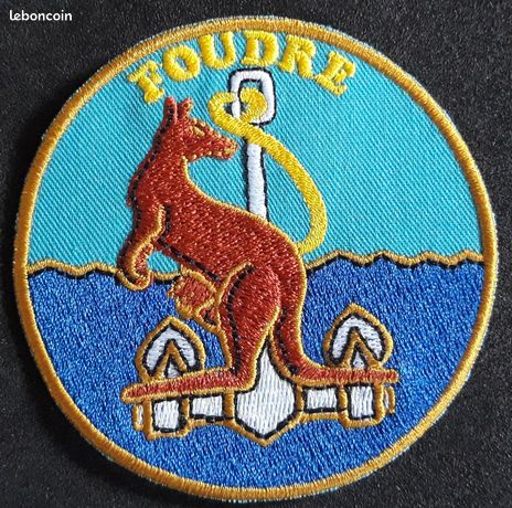 ÉCUSSON PATCH MARINE nationale, école fusiliers marins commando EUR 8