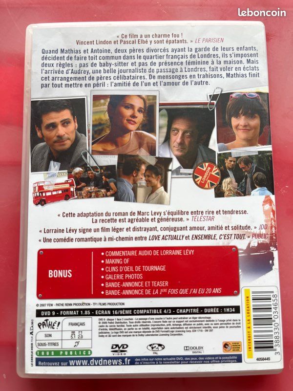 DVD mes amis mes amours (image 2)