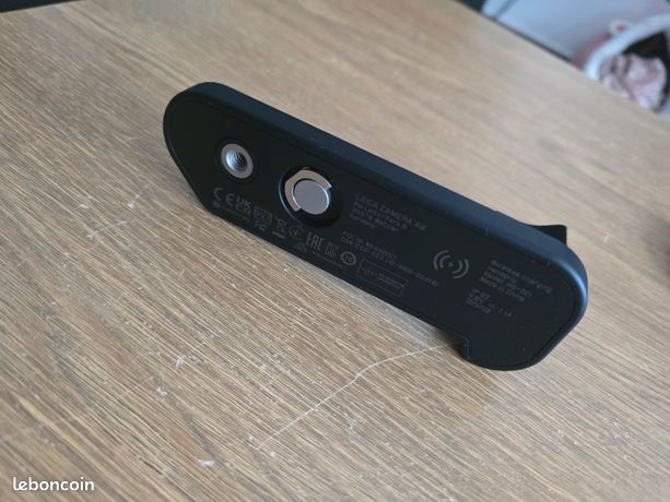 Leica poignée HG-DC1 pour Leica Q3 avec charge sans-fil - Monochrome