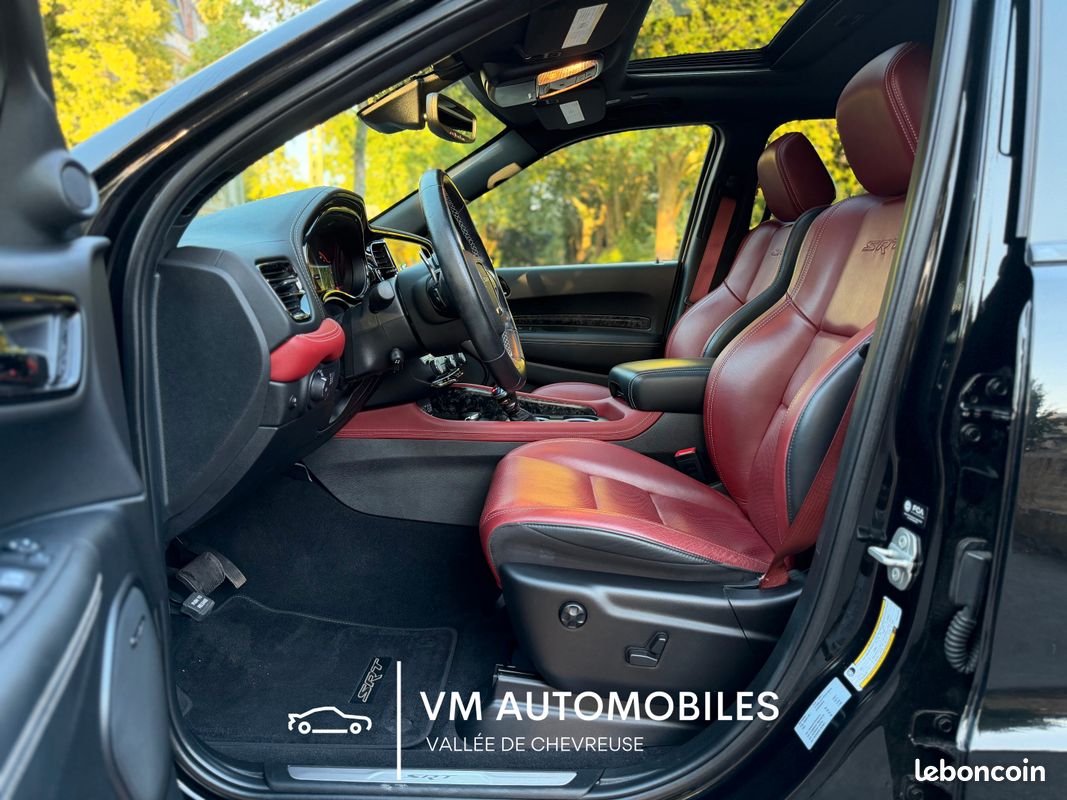 Durango SRT V8 6.4L 392 | TVA récupérable - CG 4 places CTTE | EN STOCK - Français - 1ère Main - Pack Attelage - Très rare - Suivi complet Dodge (image 14)