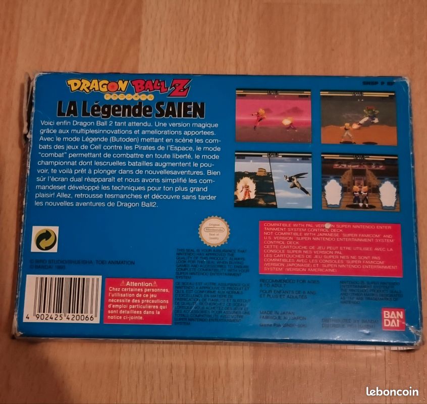 Guide complet de Dragon Ball Z La légende Saien Super