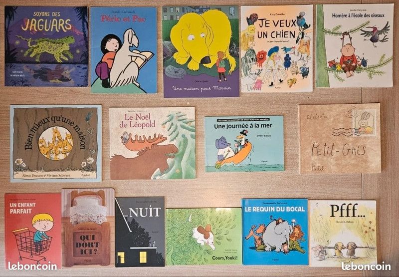 Beaux albums jeunesse grand format – École des Loisirs – dès 4 ans – 3 pièce (image 1)