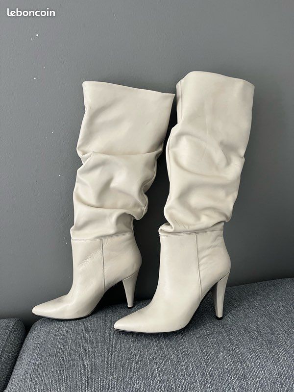 Bottes Hautes Primadonna À Talons (9,5 Cm) Taille 37 Chaussures