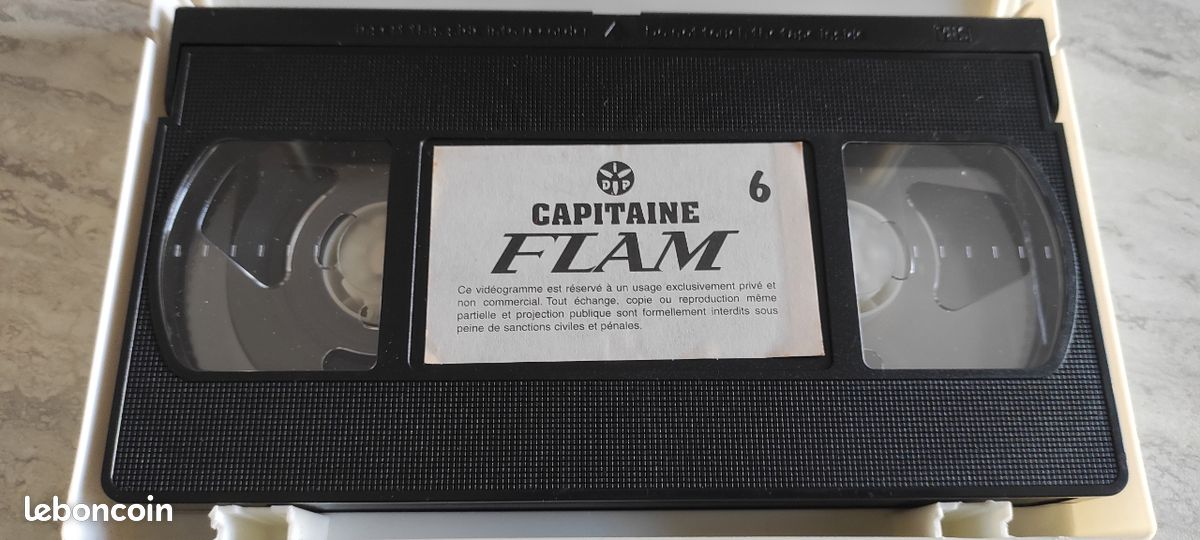 Coffret collection VHS Capitaine Flam vol 1 (image 9)