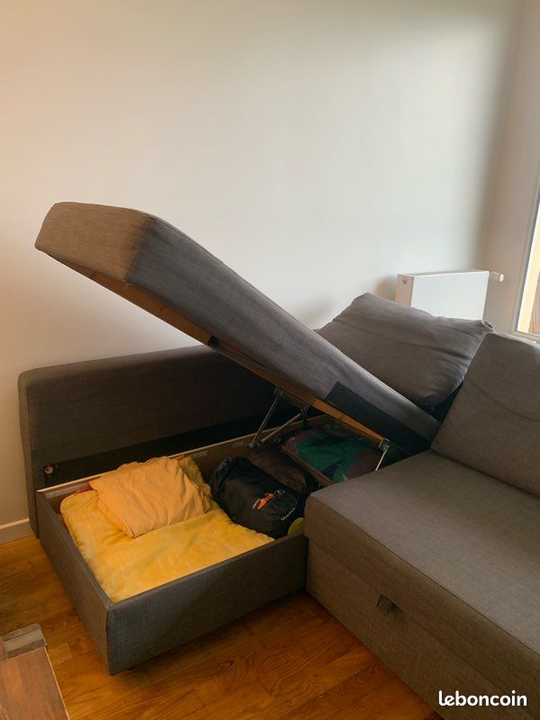 Canapé convertible angle et rangement IKEA FRIHETEN (image 9)