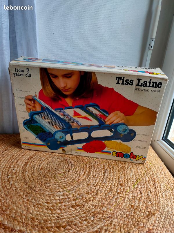 Métier à Tisser Pour Enfants SMOBY - Tisse Ta Laine Et Crée Tes Propres Tissus