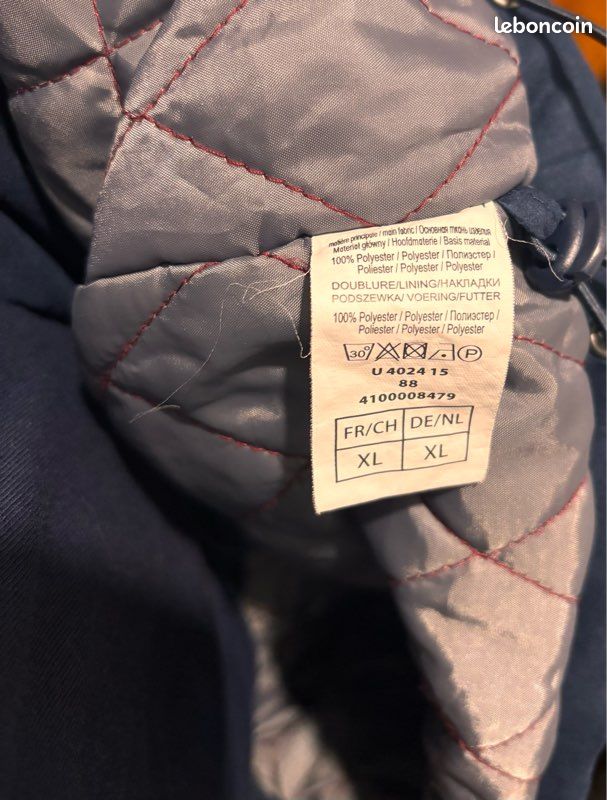 Veste d’hiver Highlands bleu marine – Taille XL – Très bon état (image 2)