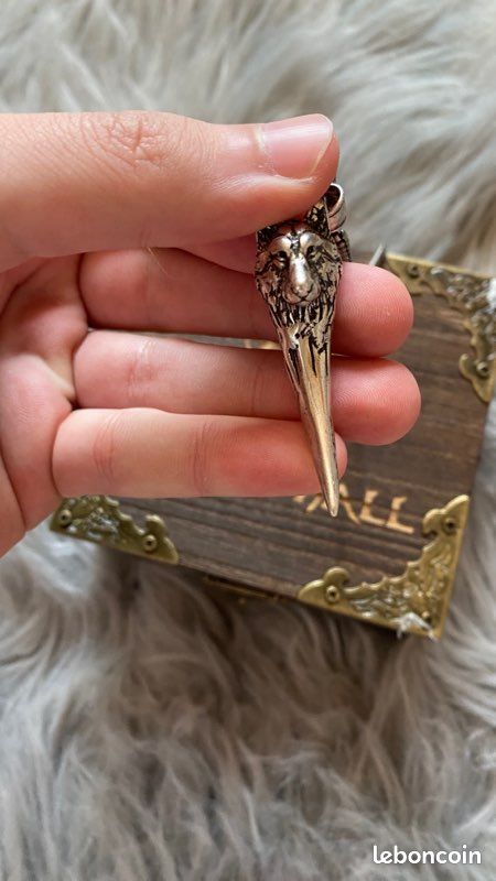 Collier fenrir / loup viking (image 1)