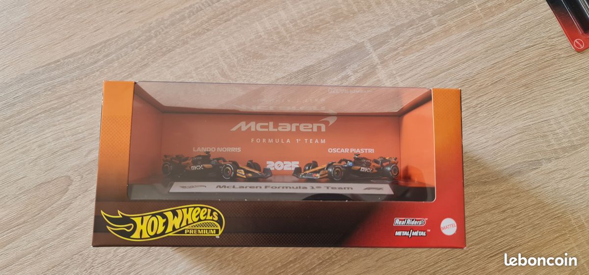 Hotwheels premium Formula 1 Mclaren team neuf voiture (image 3)