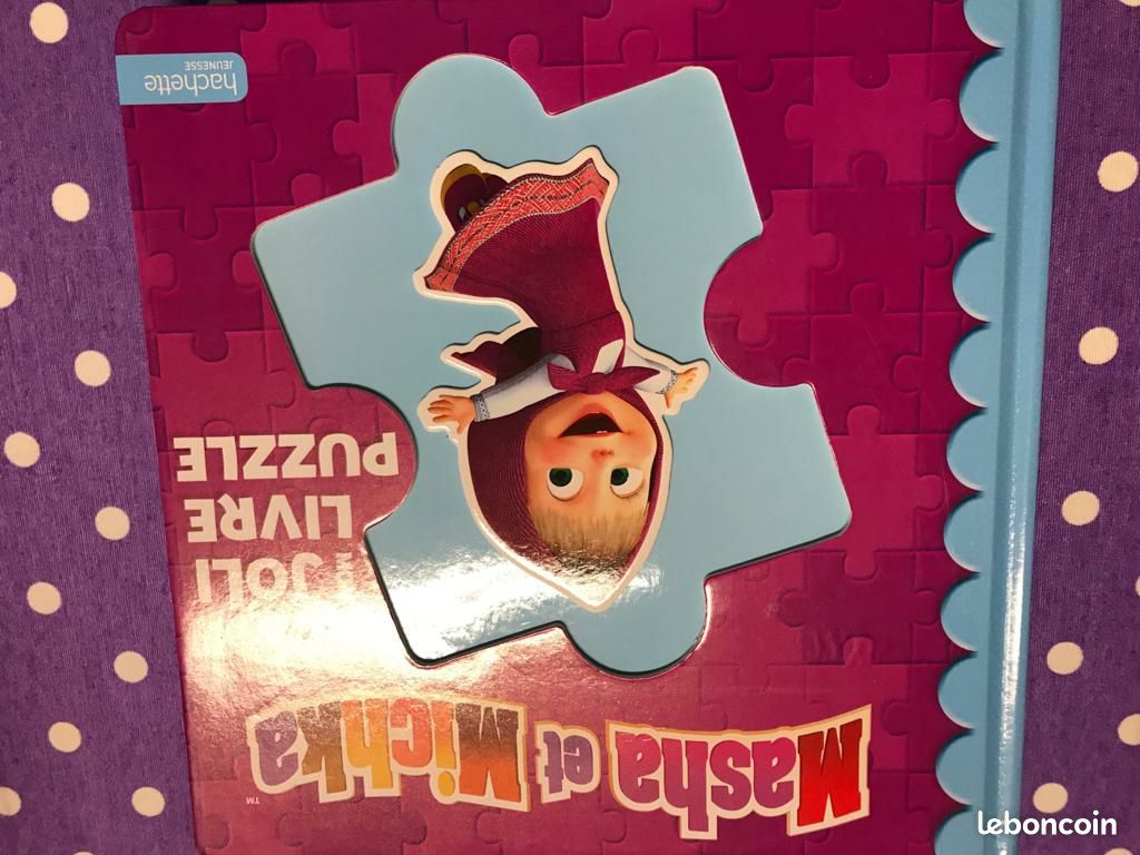 Livre puzzle Masha et Michka (image 1)
