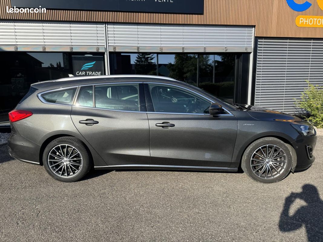 Ford focus sw - vignale 2.0 eco blue 150ch - affichage tete haute - sieges chauffants - regulateur de vitesse (image 2)