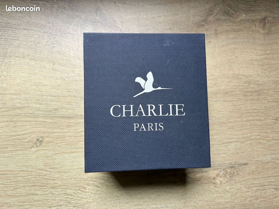 Montre Charlie Paris, modèle INITIAL cuir véritable marron (image 5)