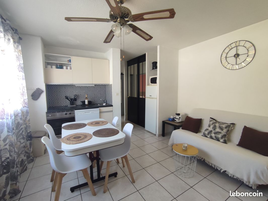 Appartement 2 pièces 30 m² · à Valras-Plage · 30 m² · 595 €/mois