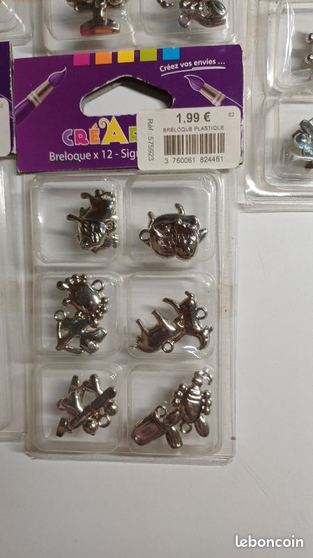 Lot de 12 boîtes de breloques (image 4)