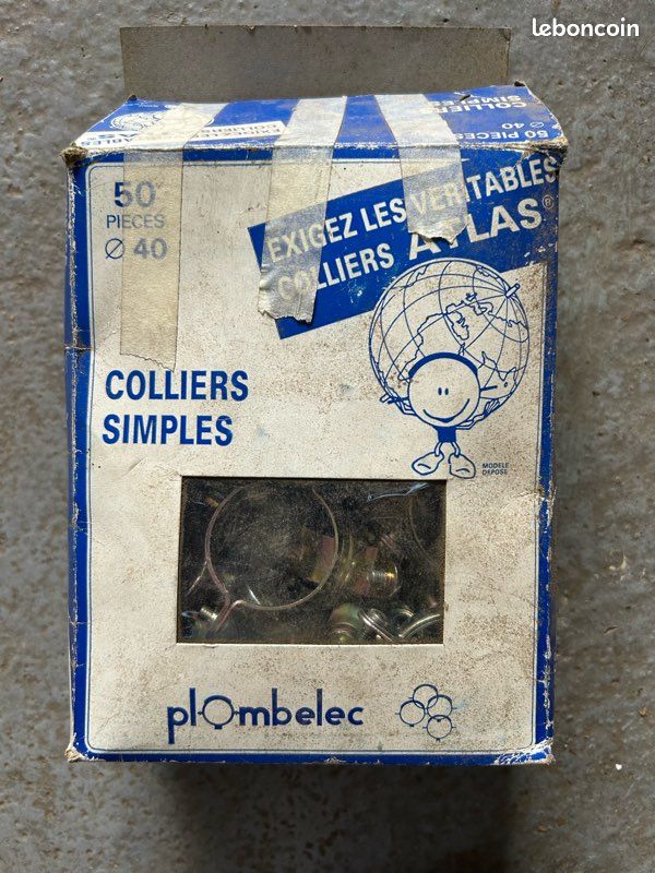 Lot de colliers et pattes à vis bois (image 1)