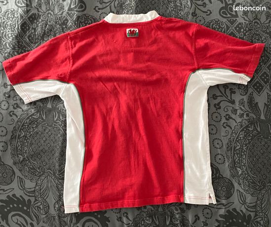 Manav (UK) Maillot De Foot Pays De Galles Rouge - Cymru - Taille 3XL Adulte - Tissu CoolDry