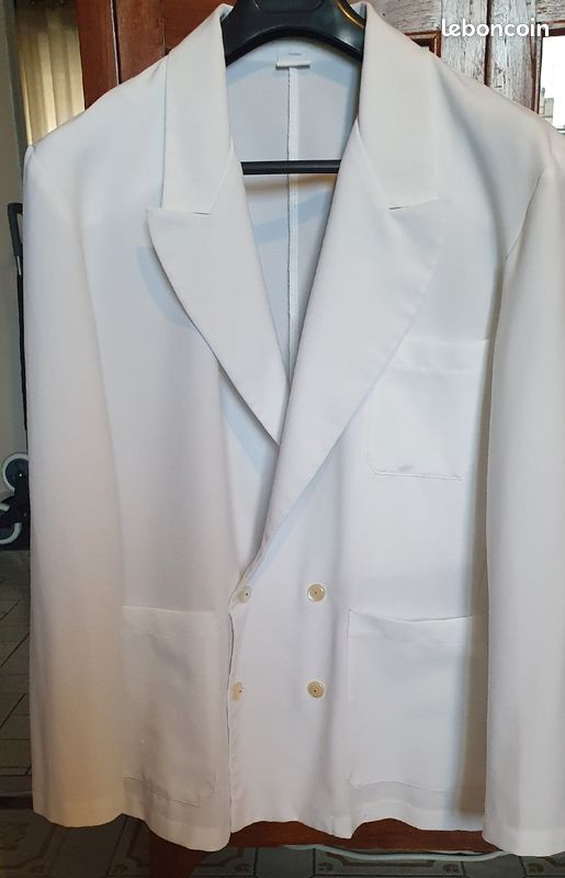 Veste serveur blanche Équipements pour restaurants hôtels