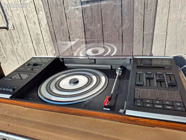 RARE PLATINE B&O Bang & Olufsen Tangentielle Modele 6002 Avec Cellule