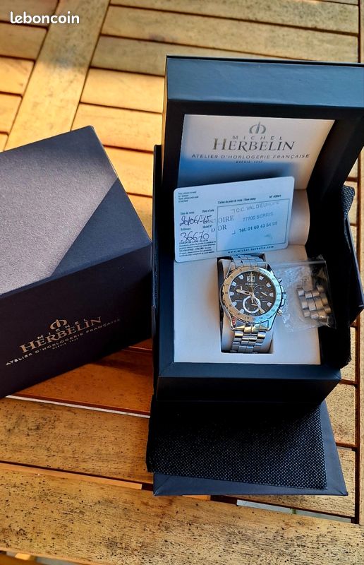 Montre Michel Herbelin Newport Trophy Chronographe - Full Set (image 1)