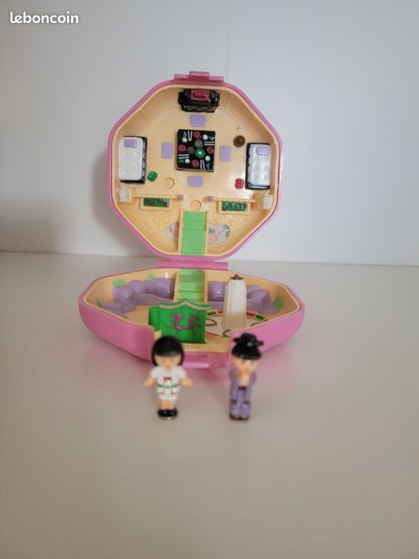 Polly Pocket: Suki's Japanese Tea House - 1990 - vollständig in Nordrhein-Westfalen - Neuenkirchen | Barbie Spielzeug gebraucht kaufen