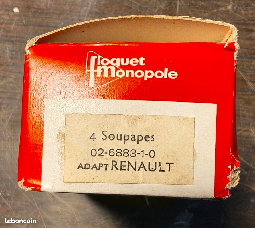 4 Soupapes Floquet 02 6883 10 Renault (image 1)