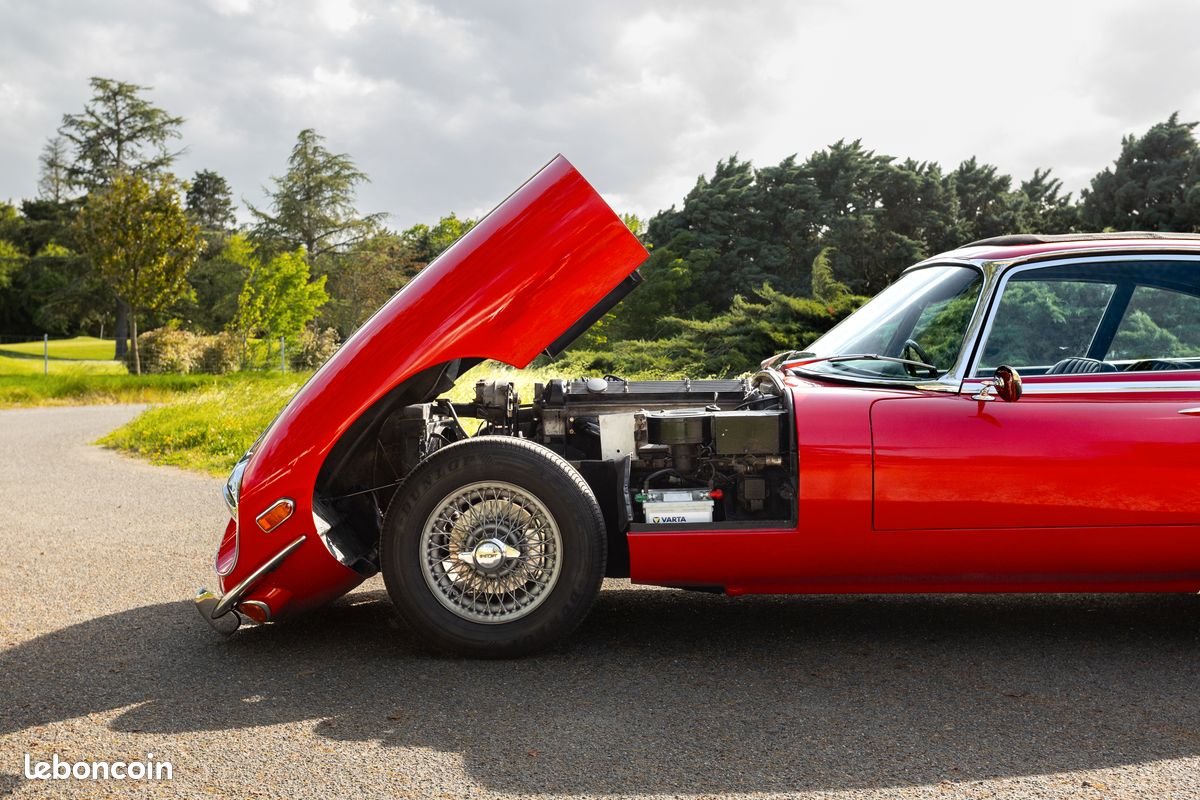 Jaguar type E 2+2 1969 série 2 4.2L - Restauration - Très bel état - Garantie (image 8)