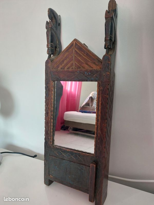 Miroir ancien Indien (image 1)