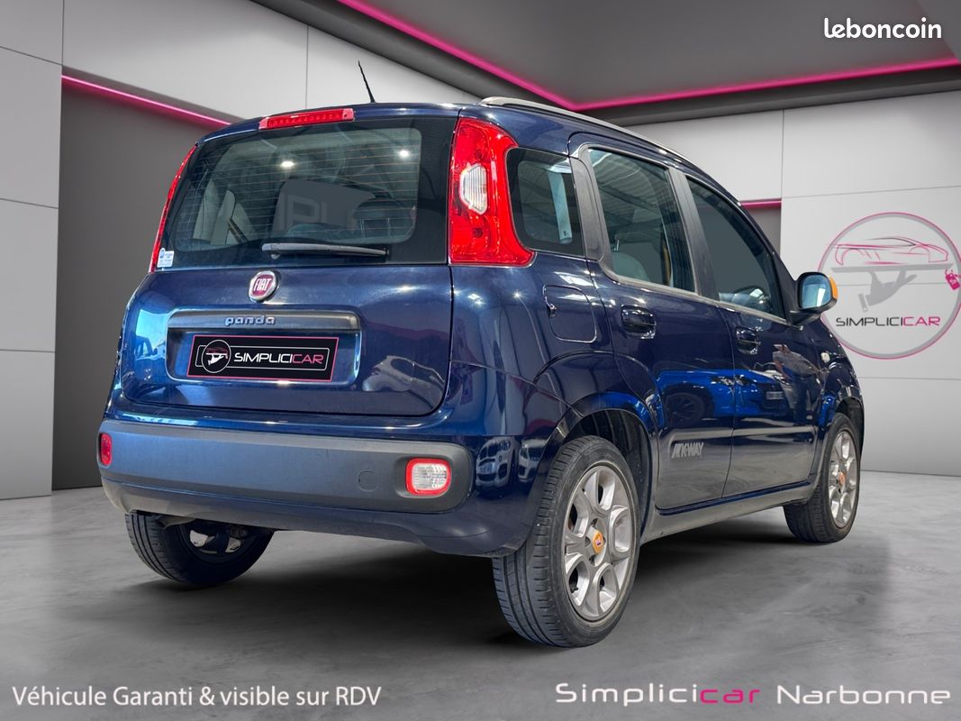 FIAT PANDA K-WAY 69Ch Garantie 12 mois Clim Bluetooth (image 4)