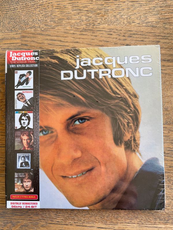 Jacques Dutronc ‎CD Jacques Dutronc - Vinyl Replica - France