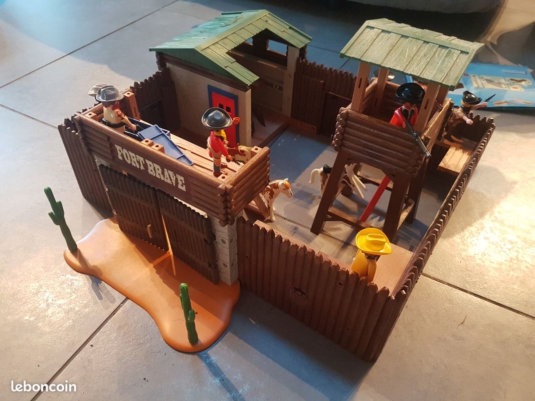 Playmobil fort brave 6427 western cowboy Jeux Jouets
