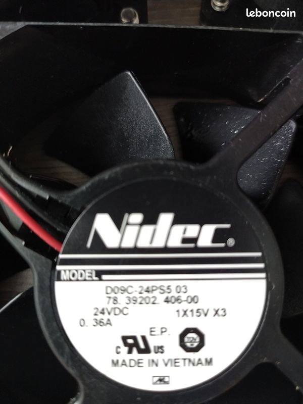 Ventilateur Nidec Référence G76b12bs1az - Neuf En Boîte 131 - Compatible Imprimante OKI