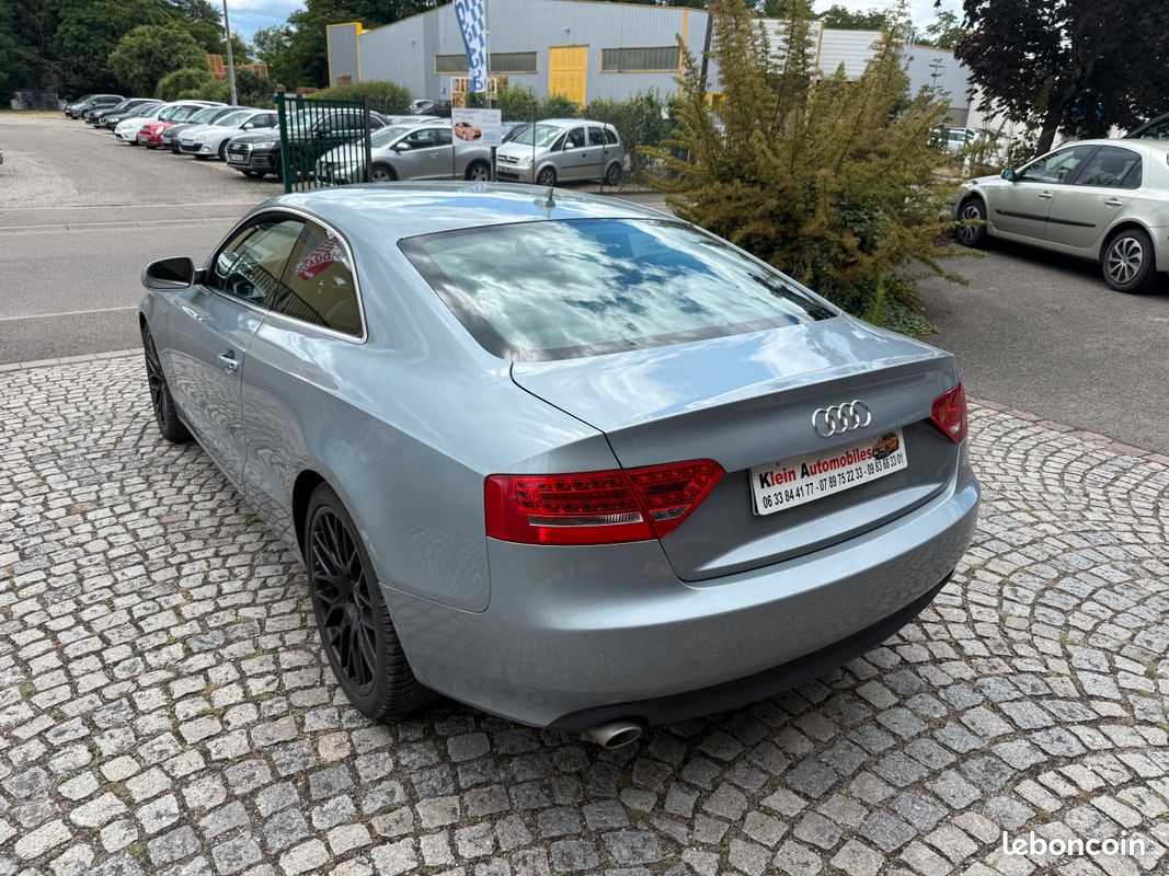 AUDI A5 Coupé S.LINE 2.7 TDi V6 24V Multitronic (8 rapports) 190 cv Boîte auto/2010/CLIM /GPS (image 3)