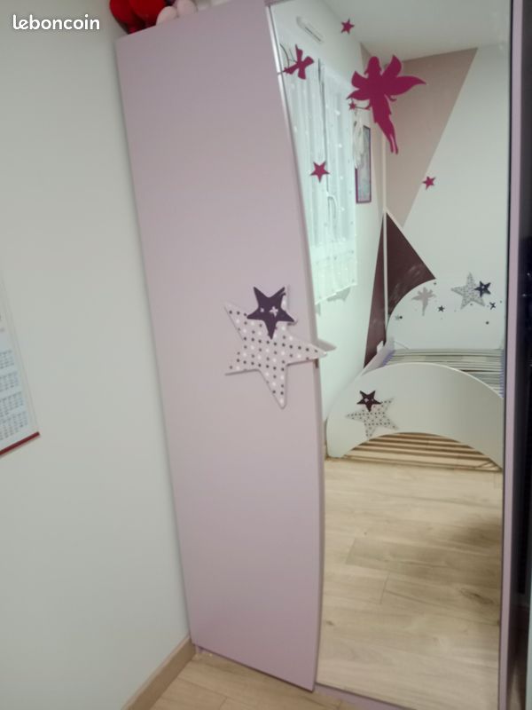 Chambre fille étoile rose (image 3)