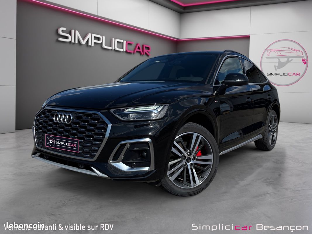 AUDI Q5 SPORTBACK 40 TDI 204 QUATTRO S LINE S TRONIC 204Ch Garantie 12 mois - Suivi Audi - Caméra de recul - ACC - Sièges Massant (image 5)