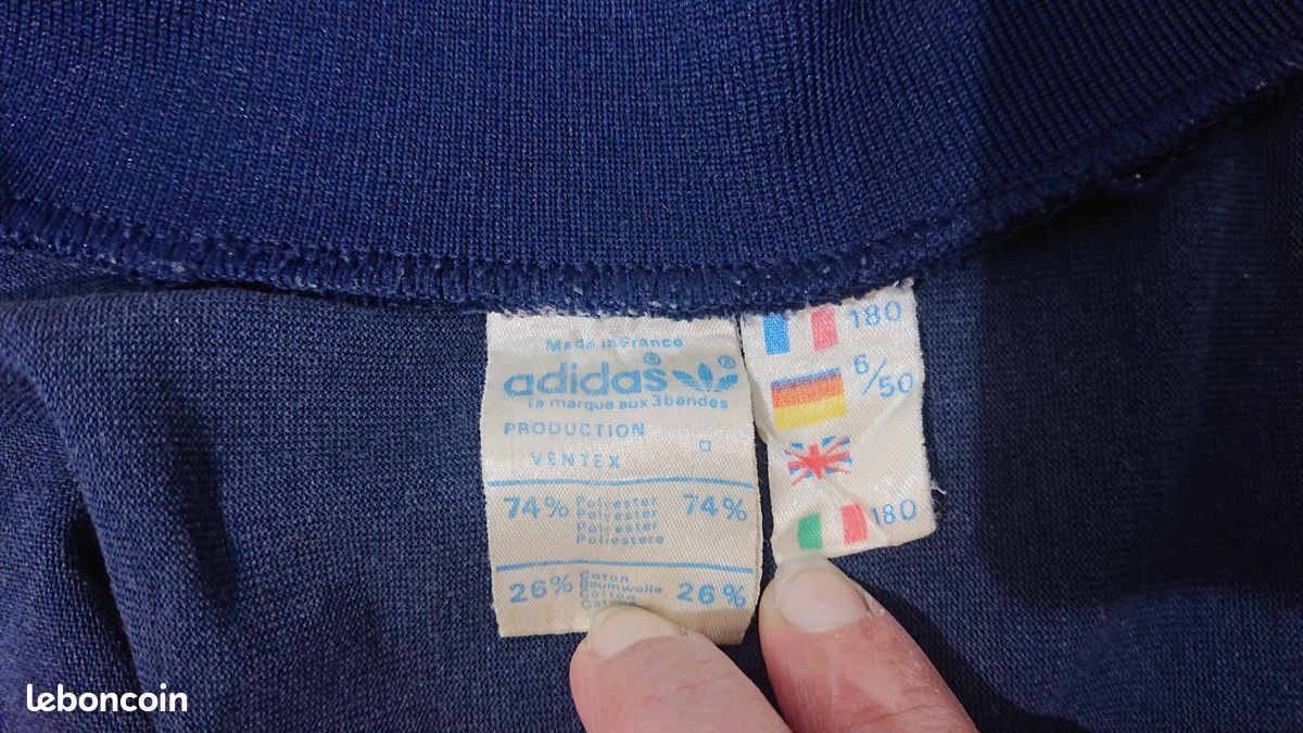 RARE veste survêtement ADIDAS real vintage (image 10)