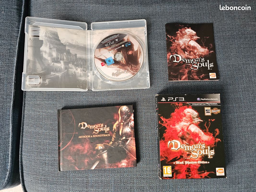 Demon's Souls (Black Phantom Edition) Seminovo - PS3 - Stop Games - A