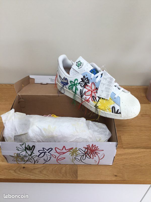 Basket adidas sst aec superearth sw taille 43 1/2 (image 6)