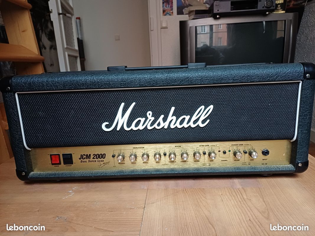 Ampli tête Marshall JCM 2000 - à vendre ou échanger contre JVM (image 1)
