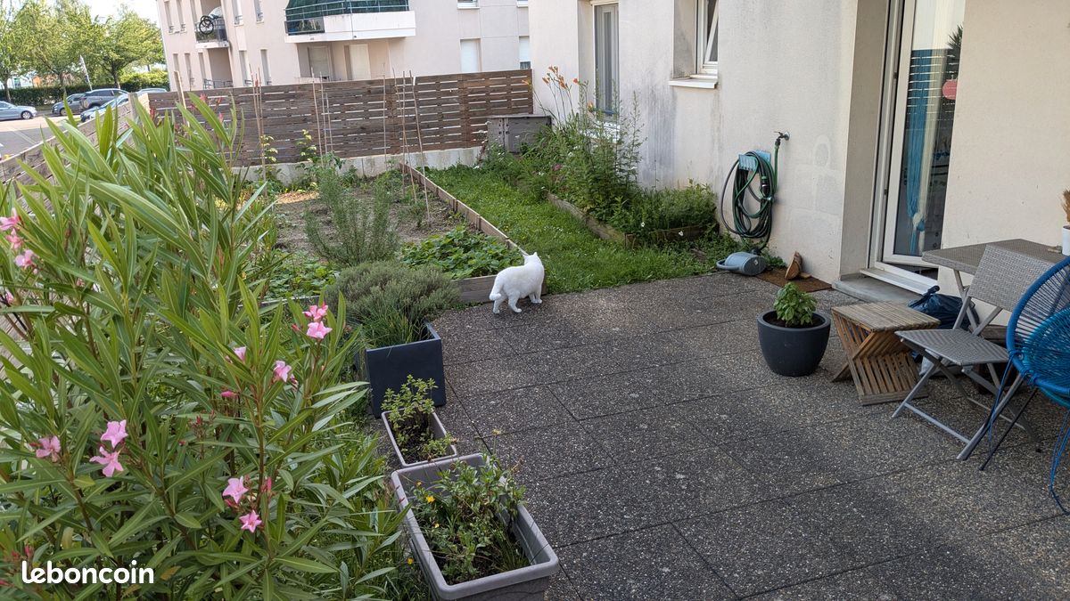 Appartement 3 pièces 69m² avec grand jardin terrasse