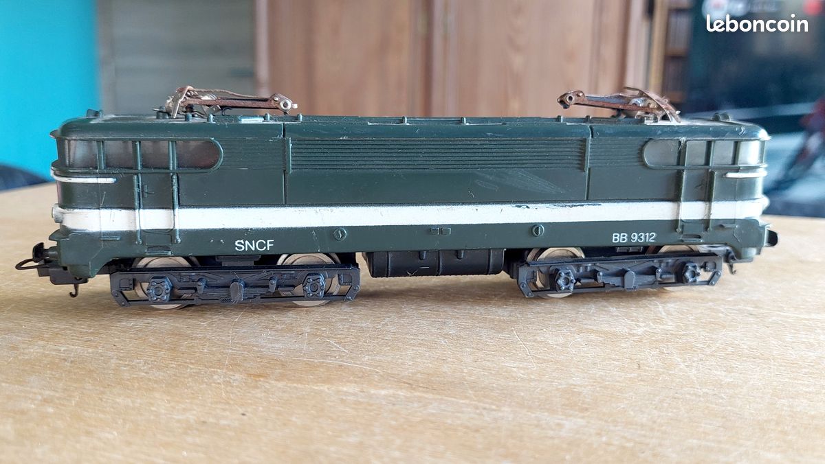 Locomotive Électrique Lima BB 9283, Échelle HO, Éclairage LED, Analogique, SNCF, Vintage Italie