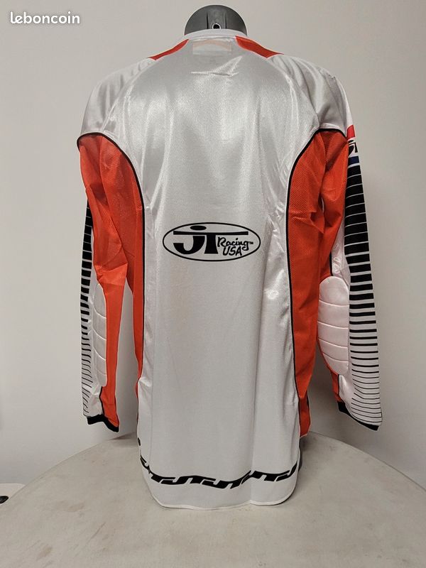 Maillot De Paintball JT Racing XXL Manches Longues - Camo Noir/gris - Vintage USA